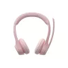 Logitech 981-001412 kuulokkeet/kuulokemikrofoni langaton sankamalli toimisto/callcenter Bluetooth roosa