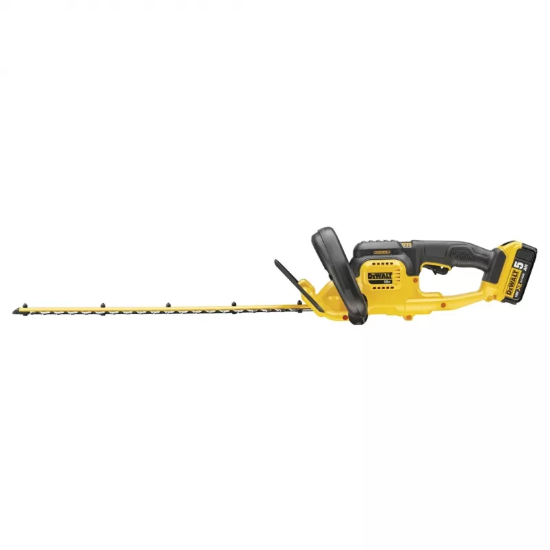Akkukäyttöinen pensasleikkuri DeWALT DCM563P1-QW