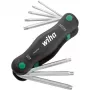 Taskuruuvimeisseli Wiha PocketStar monikärkiruuvimeisseli, pituus 120 mm, malli 23047