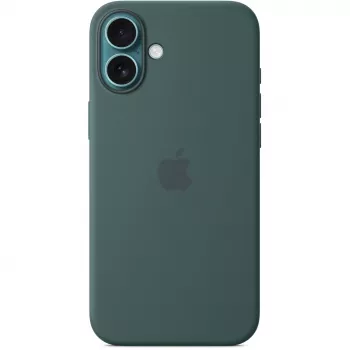 Apple iPhone 16 Plus -silikonikotelo MagSafe-yhteensopiva – merenvihreä