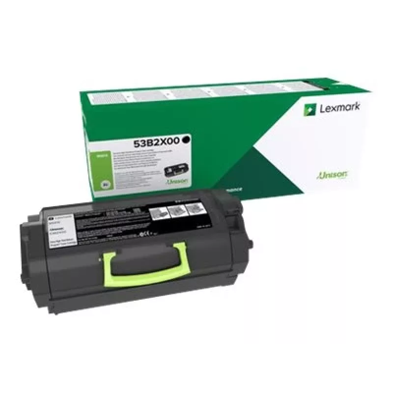 Lexmark 53B2X00 värikasetti 1 kpl alkuperäinen musta