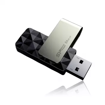 Silicon Power Blaze B30 USB-muistitikku 64 GB USB Type-A 3.0 (3.1 Gen 1) musta