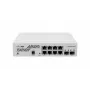 Verkkokytkin MikroTik CSS610-8G-2S+IN — 8x Gigabit RJ-45, 2x SFP+ 10G, PoE, 12–57V tulo