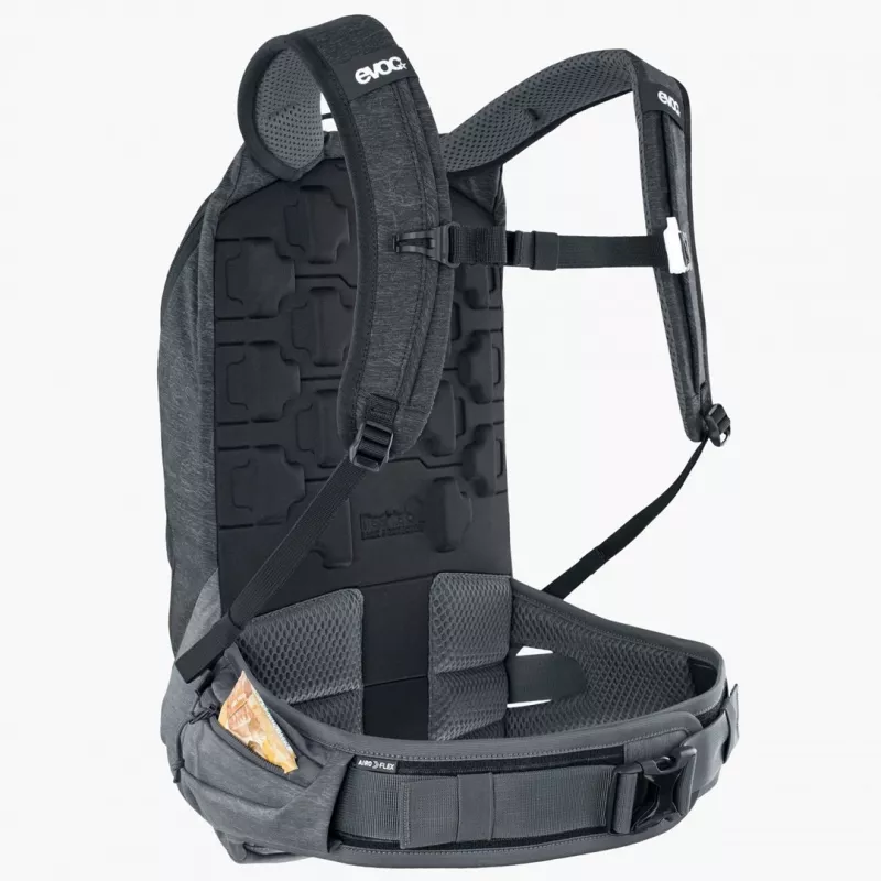 Pyöräreppu EVOC Trail Pro 10L Carbon harmaa urheilu