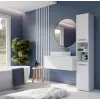 Topeshop S30 valkoinen kylpyhuonekaappi valkoinen