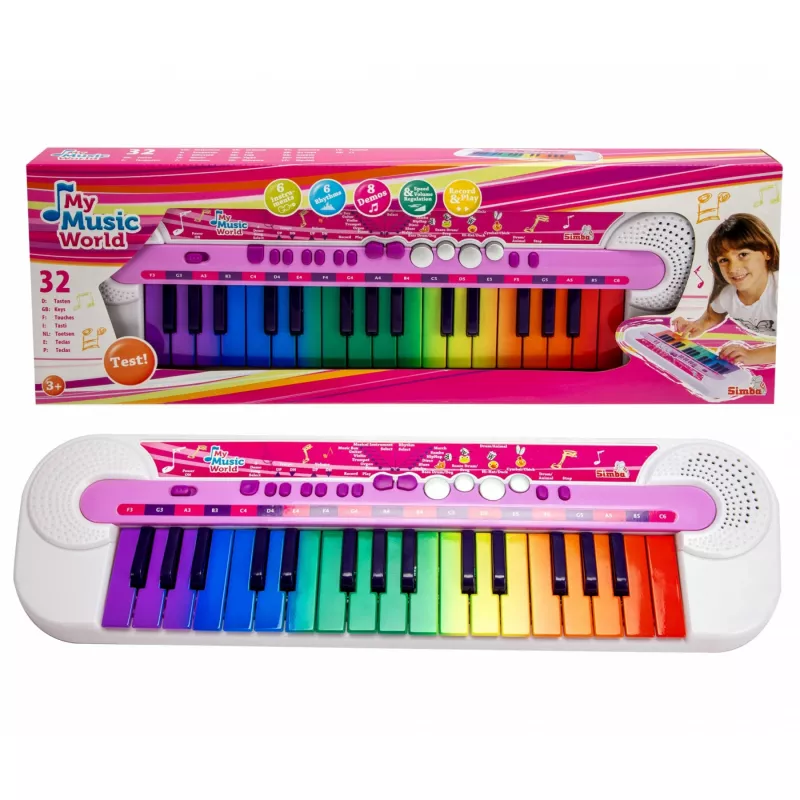 Kosketusherkkä näppäimistö Simba Toys Benelux My Music World 106834638