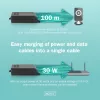Digitus Gigabit Ethernet PoE+ -injektori 802.3at 30 W musta
