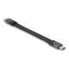 DeLOCK USB-kaapeli 40 Gbps Type-C Type-C 15 cm PD 3.0 100 W