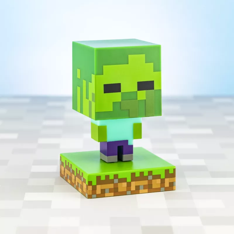 Pöytävalaisin Paladone Light Paladone Minecraft Zombie Light PP6592MCFV4 LED