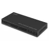 Videoseinäohjain DIGITUS DS-55358 – 4 näyttöä, jopa 4K (3840×2160) @30Hz, DisplayPort 1.2a, metallikotelo, painikeohjaus