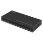 Videoseinäohjain DIGITUS DS-55358 – 4 näyttöä, jopa 4K (3840×2160) @30Hz, DisplayPort 1.2a, metallikotelo, painikeohjaus