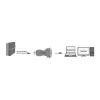 LogiLink AU0002F RS-232 USB 2.0 sovitin pistoke musta