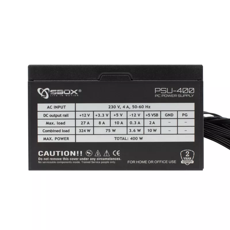 Tietokonekotelo Sbox PCC-12 MicroATX musta