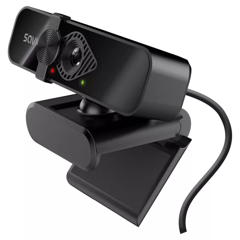 Savio CAK-06-verkkokamera 3840 x 2160 pikseliä USB musta
