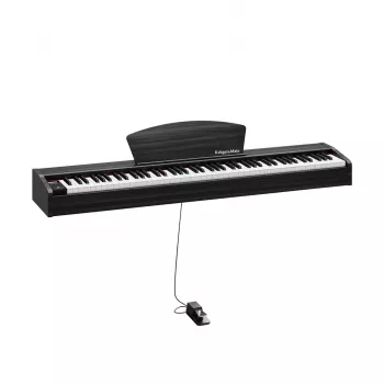 Digitaalipiano Kruger & Matz KMDP-45-BK — 88 painotettua kosketinta, mattamusta
