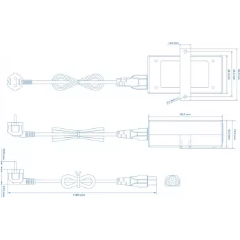 PoE-injektori TELTONIKA PR324EUB 24W PoE Power Injector yksittäiselle Ethernet-laitteelle