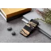 Puhelinkotelo man and wood iPhone XS Max – valkoinen eebenpuusävy musta