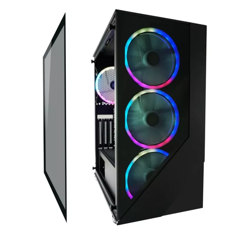 LC-Power Gaming 803B Midi Tower musta