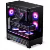 PHANTEKS XT View Matrix -tietokonekotelo, miditorni, E-ATX, karkaistu lasi, Matrix LED - musta (PH-XT523VM1_DBK01)