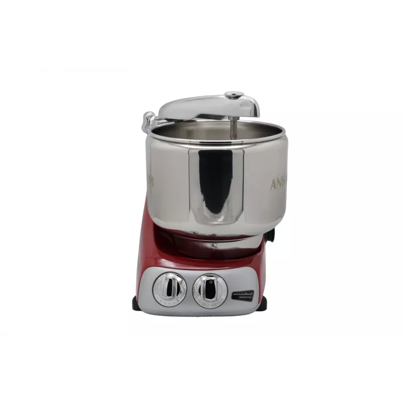 Yleiskone Ankarsrum Assistent Original AKR 6230 RD — 1500 W, 7 L ruostumaton teräskulho, metallikotelo, punainen
