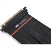 Thermaltake AC-058-CO1OTN-C1 PCIe 4.0 x16 riser-jatkokaapeli, 0,3 m, musta