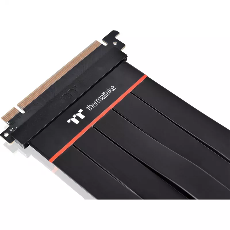 Thermaltake AC-058-CO1OTN-C1 PCIe 4.0 x16 riser-jatkokaapeli, 0,3 m, musta