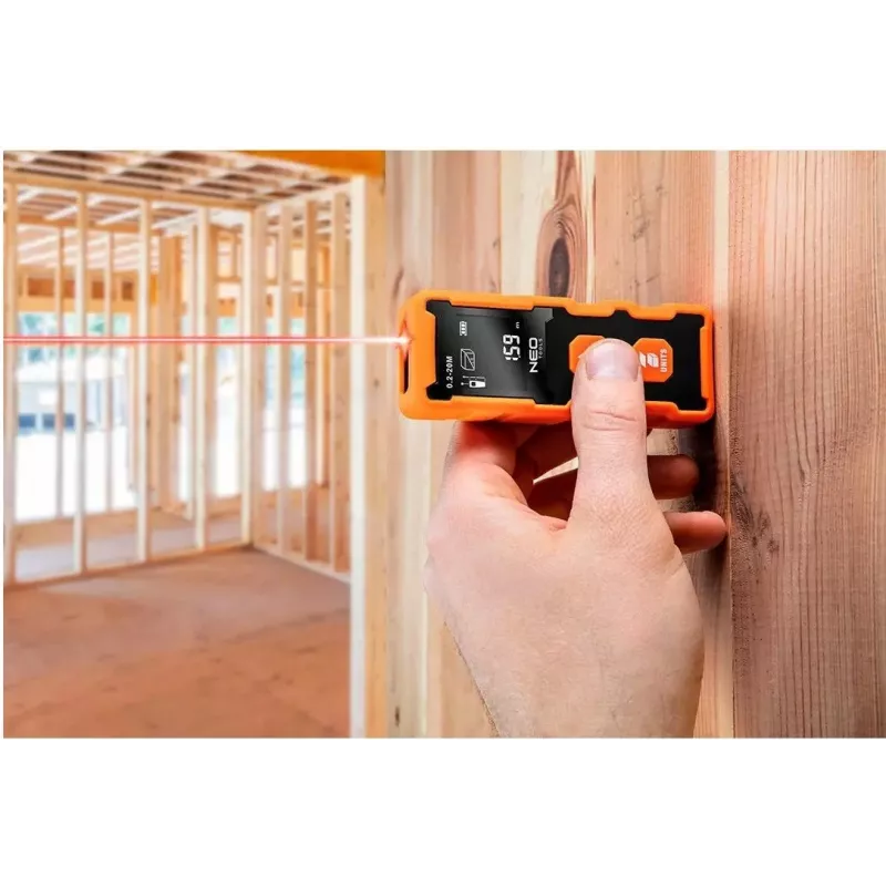 NEO Tools 75-202 laseretäisyysmittari, 20 m