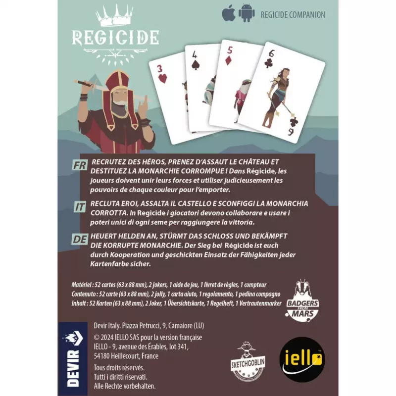 Regicide, korttipeli