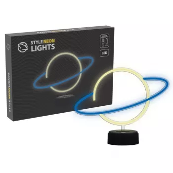 Manta SNL38BLT Style Neon Lights Planet koristeellinen LED-valaisin