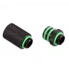Bitspower Direct-Connect Set suora G1/4 inch AG - extra long, musta