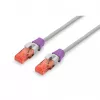 Värikoodausklipsi Digitus Color Clips patch-kaapeleille A-CC-VI PVC violetti