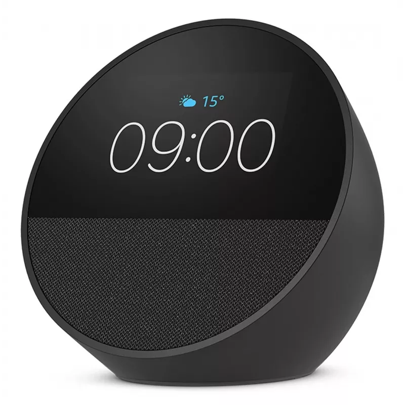 Amazon Echo Spot (2024), musta (B0C2S2J7JP)