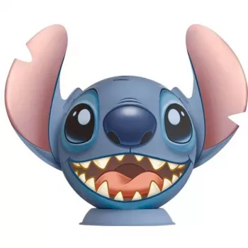 Ravensburger Disney Stitch 3D-palapeli lapsille 6-vuotiaasta - 72 palaa - liimaa ei tarvita - pääsiäislahjat lapsille