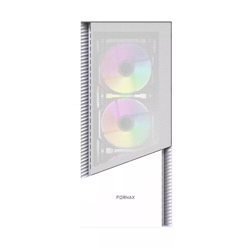 PC-kotelo Midi-Tower Fornax 4300 ATX valkoinen