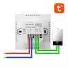 Älytermostaatti Avatto ZWT100 Zigbee 3A Tuya – termostaatin ohjaus Zigbee-yhteydellä, 3A-lähtö