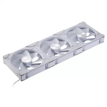 Phanteks D30-140 140 mm valkoinen PWM-kotelotuuletin 3 kpl:n pakkaus — 140x30 mm, 250–1800 kierr./min, FDB