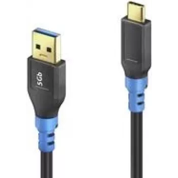 USB-kaapeli PureLink FI-U320-020 2m USB 3.2 Gen 1 USB A USB C musta sininen