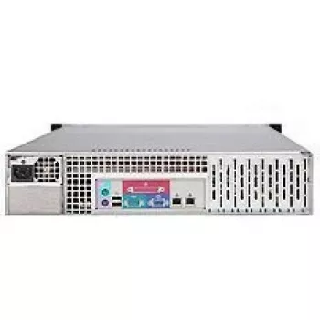 Supermicro SC825 TQC-600LPB - rack-asennus 2U - E-ATX - SATA/SAS - Hot-Swap 600 W - musta (CSE-825TQC-600LPB)