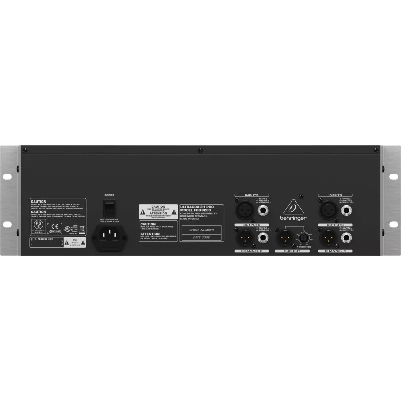 Behringer FBQ6200 audio-ekvalisaattori