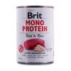 BRIT Mono Protein Beef & Rice - märkäruoka koirille - 400 g