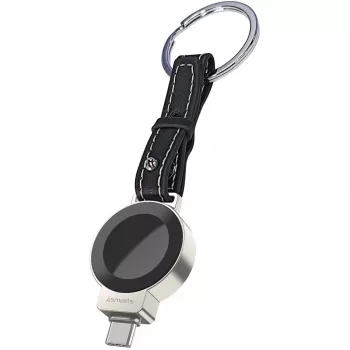 4smarts langaton laturi Samsung Watch -kellolle musta (541478)