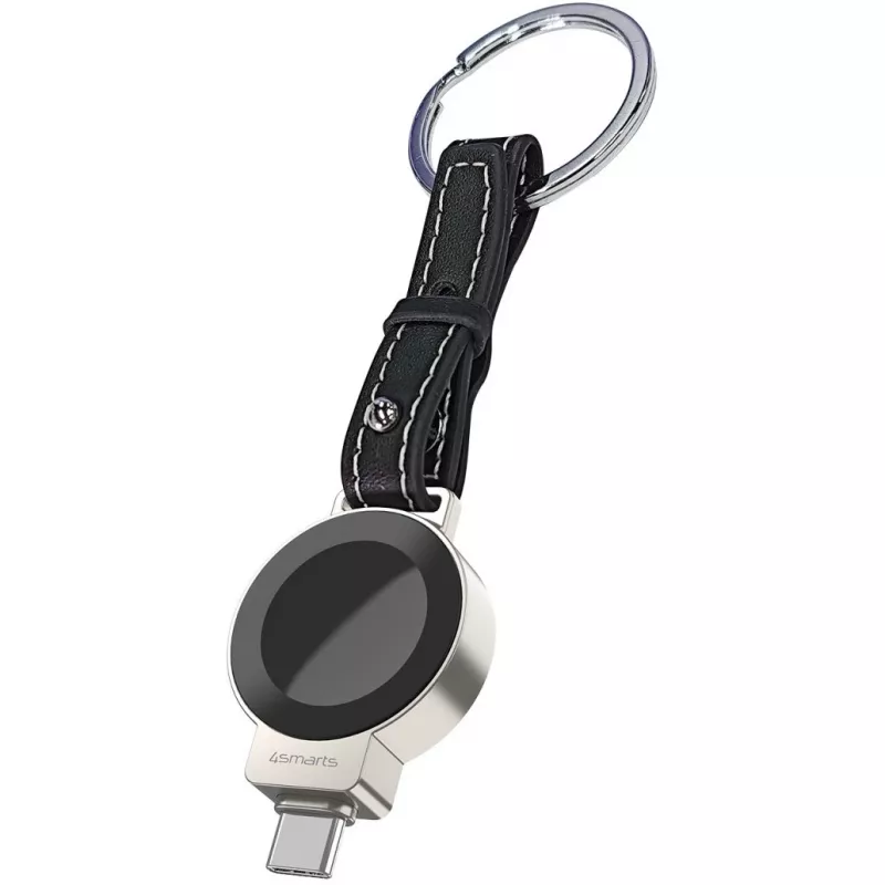 4smarts langaton laturi Samsung Watch -kellolle musta (541478)