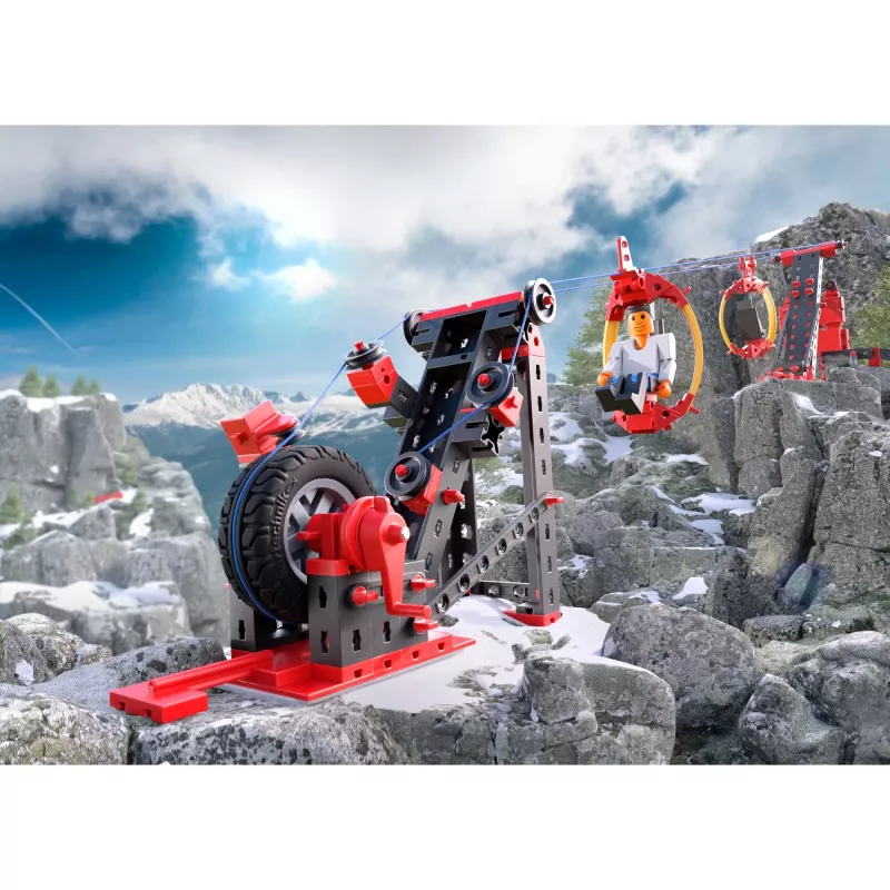 Fischer Advanced Seilbahn, rakennuslelu
