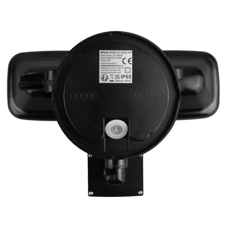 LED-seinävalaisin MACLEAN MCE524 PIR-liiketunnistimella, malli MCE524 B