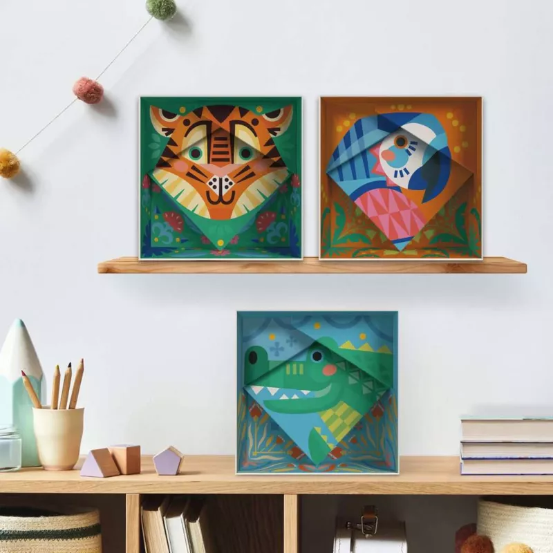 Ravensburger maalaussarja CreArt Do it together – krokotiili (yhteinen maalaussarja lapsille)