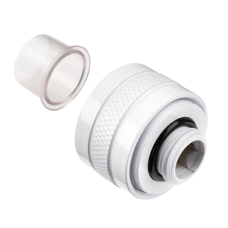 Alphacool Eiszapfen PRO 17484 16 mm HardTube -liitin G1/4, valkoinen, 6 kpl