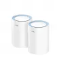 Mesh-järjestelmä Cudy M1200 2 kpl:n pakkaus – Dualband-Wi-Fi 5 (300/867 Mbit/s), 2 yksikköä, 1x LAN-portti, tukee 100 laitetta