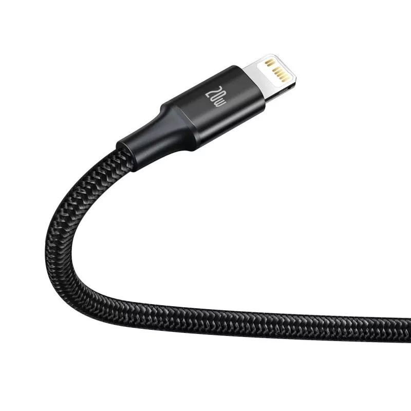 Baseus Rapid 3-in-1 USB-kaapeli 1,5 m USB-A USB-C/Micro USB-A/Lightning musta
