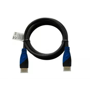 HDMI-kaapeli SAVIO CL-48 2 m, HDMI 1.4, 4K (4096x2160), ARC, Ethernet, kullatut kontaktit