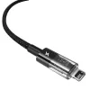 Baseus Gem USB-IP 2,4A pikalatauskaapeli 2 m musta
